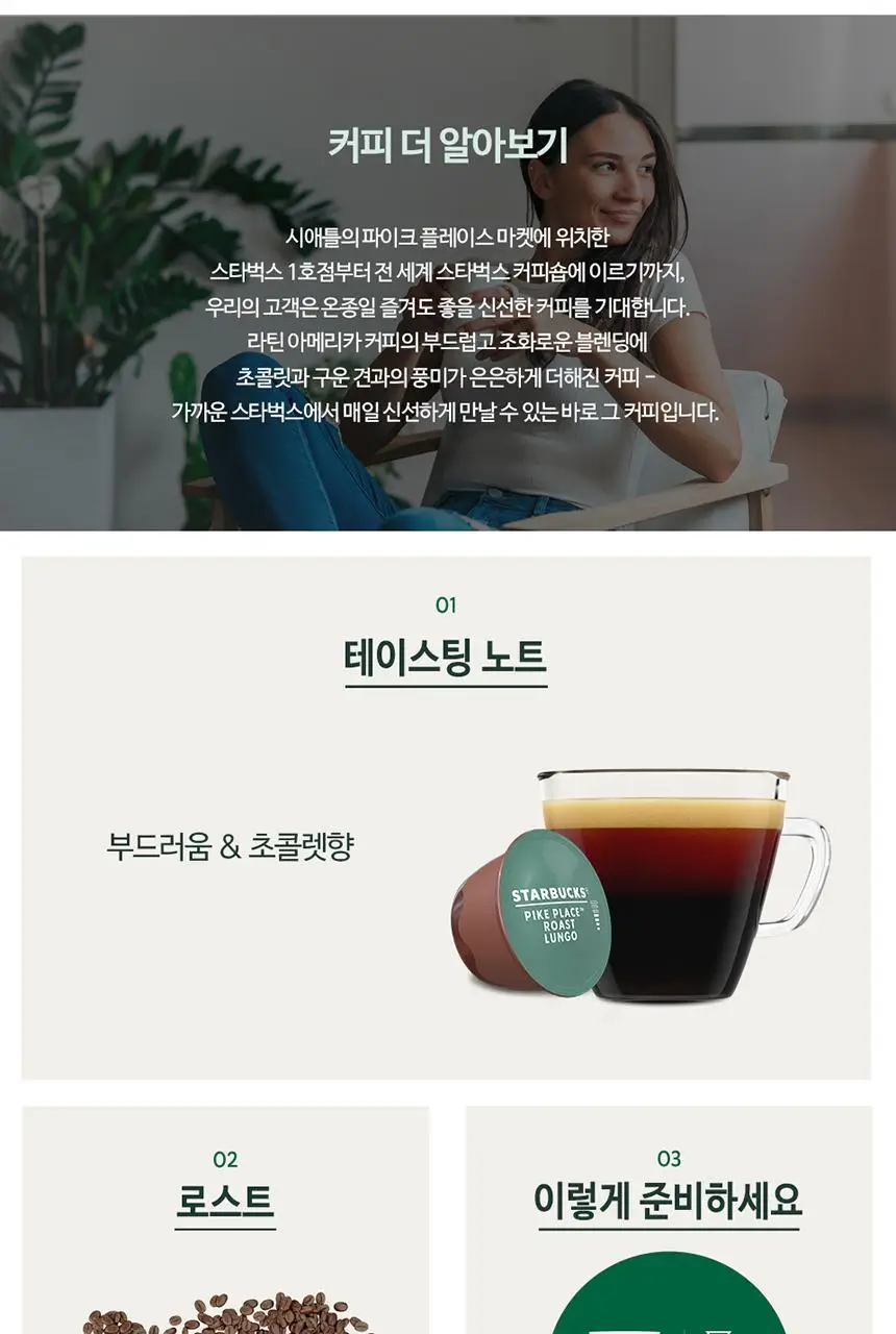 [공식] 스타벅스 돌체구스토 캡슐 7박스(84P) 인기 패키지 상세페이지 40